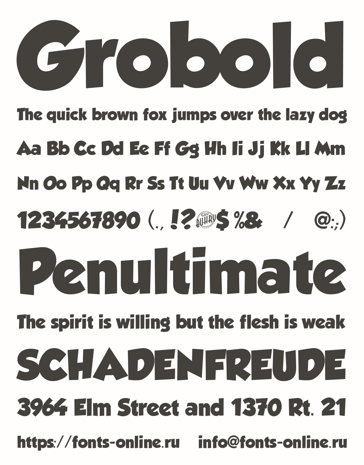 Grobold Free Font Download
