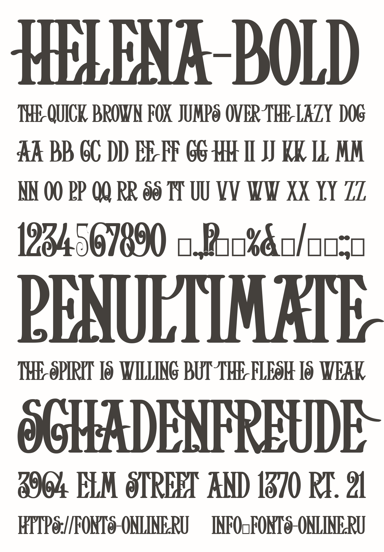 Helena-Bold Free Font Download