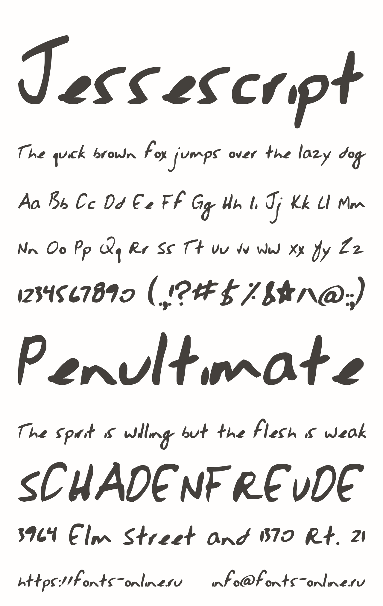 Jessescript Free Font Download