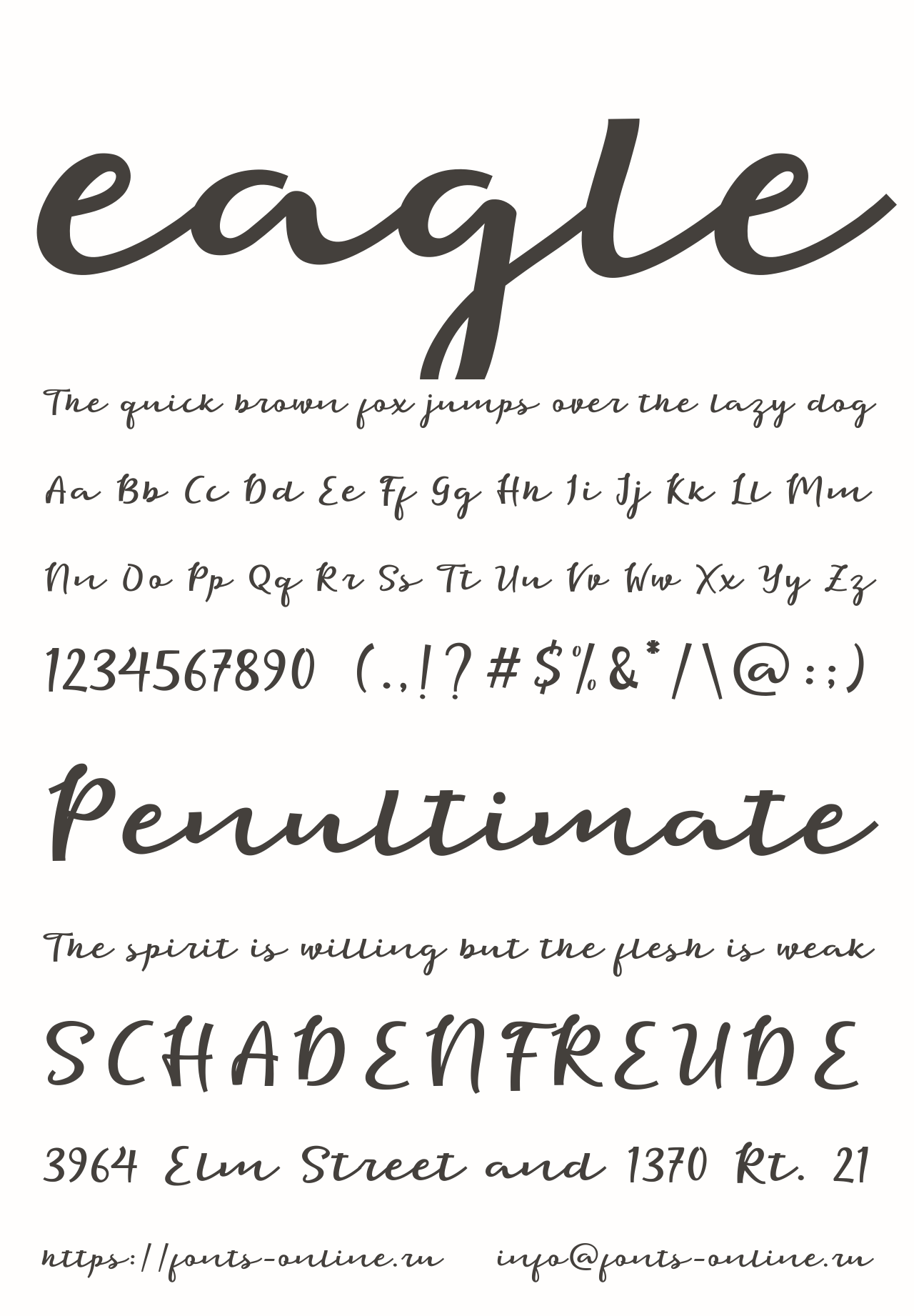 eagle Free Font Download